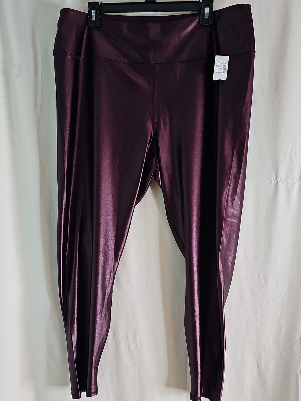 Maurices Metallic Plum Leggings